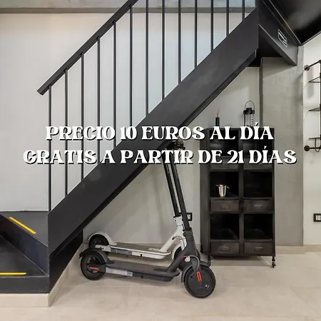 Flatguest Industrial Loft By Marina - Wifi Apartment *