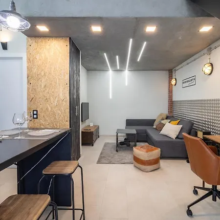 Apartment Flatguest Industrial Loft By Marina - Wifi *