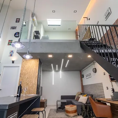 Apartment Flatguest Industrial Loft By Marina - Wifi *